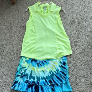 Lucky in Love sleeveless golf top